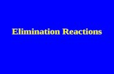9 elimination rxns