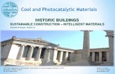 Sustainability & Historic Buildings & Cool n Photocatalytic Materials
