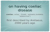 Coeliac disease - gluten-free for life
