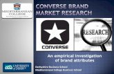 Brand •quitty Research: Converse Case Study