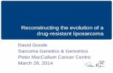 Reconstructing tumour evolution: reconstructing the evolution of a drug-resistant liposarcoma - David Goode