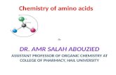 Chemistry of amino acids&proteins