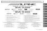 Alpine IDA-X300 Español