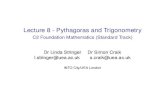C2 st lecture 8   pythagoras and trigonometry handout
