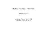 Nuclear Basics Summer 2010