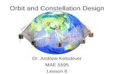 Satellite orbit and constellation design