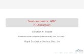 Semi-automatic ABC: a discussion