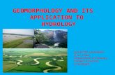 Geomorphology and its application to hydrogeology