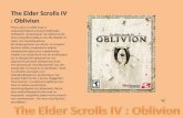The elder scrolls iv