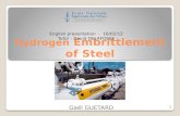 Hydrogen embrittlement of steels