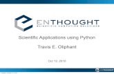 Scientific Applications with Python