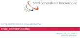 Civic Crowdfunding per Stati Generali Innovazione