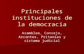 Las Principales Instituciones de la Democracia