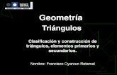 Triángulos - Construcción