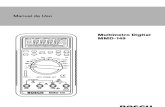 Manual de Uso - Multimetro Digital
