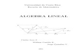 Algebra Lineal - Carlos Arce