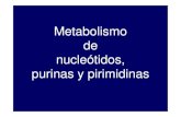 Metabolismo de Purinas y Pirimidinas (14!09!11)