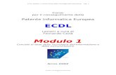 Patente Europea Del Computer (Ecdl) Modulo 1 - Guida Alla