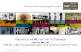 Genetics of Alzheimer’s Disease by Denise Harold