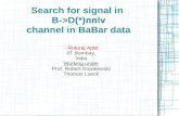 Presentation on the normalization channels
