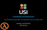 [USI] Lambda-Architecture : comment réconcilier BigData et temps-réel
