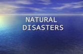 Teaching Unit 'Natural Disasters'