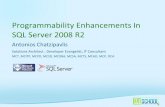Programmability enhancements in sql server 2008 r2