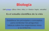 Historia de la biologia