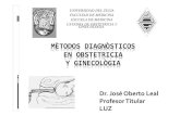 Metodos diagnosticos en obstetricia y ginecologia