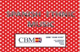 Spanish ethnic music