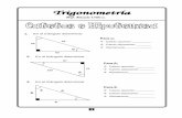 Trigonometría Teorema de Pitagoras