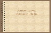 Indefinite Integral