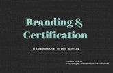 Branding & Certification