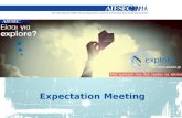 Expectation Meeting