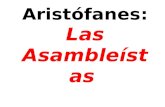 LAS ASAMBLEÍSTAS DE ARISTÓFANES