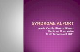 Syndrome alport
