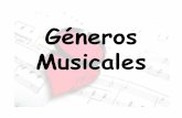 G©neros musicales