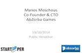 Public Startup Crash-Courses by Startupper.gr Heraklion - Πώς μία Startup με Ηρακλειώτικο «Αίμα» κατακτά την κορυφή των Mobile Games;