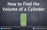 Where Does The Volume of a Cylinder Formula Come From?
