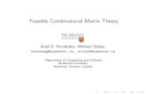 Feasible Combinatorial Matrix Theory - LICS2013 presentation