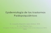 Epidemiología de los trastornos paidopsiquiátricos clase r2 psiquiatria inprf 2012