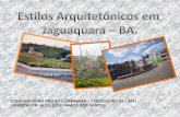 Arquitetura em Jaguaquara-BA