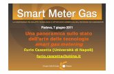 Una panoramica sullo stato dell'arte delle tecnologie di "smart gas metering"