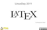 LaTeX @ LinuxDay 2011