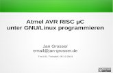Atmel AVR RISC μC unter GNU/Linux programmieren