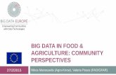 Big Data in Food & Agriculture: Community Perspectives