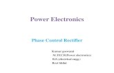 Power electronics phase control rectifier