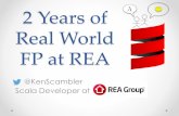 2 Years of Real World FP at REA