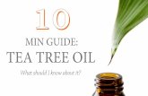 10 Min Guide: Tea Tree Oil
