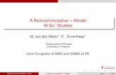A Noncommutative Sigma Model